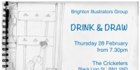 Drink and Draw! 28 Feb