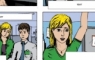Comic produced for an American Express company open day. (Text omitted for privacy reasons)