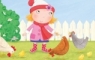 Feeding the chickens