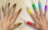 Fish fingers and artistic hands