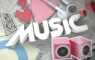 Frames taken from a promo animation for 4music.