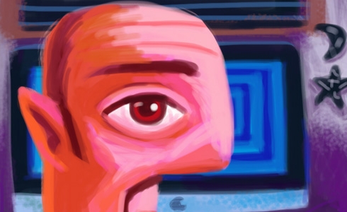 Small-screen digital painting comes to life on YouTube!