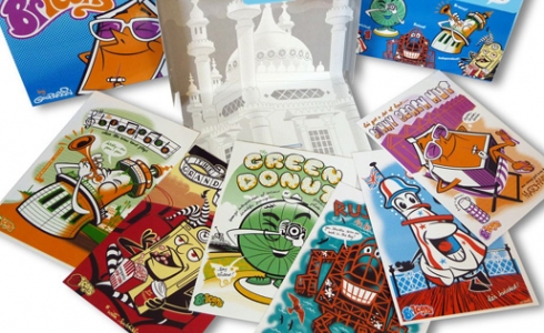 Bricon postcards