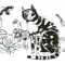 Cat in the Garden (Curwen Studio)