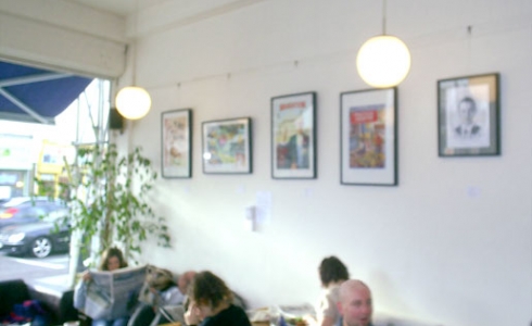 My little show of wacky framed poster-prints ...