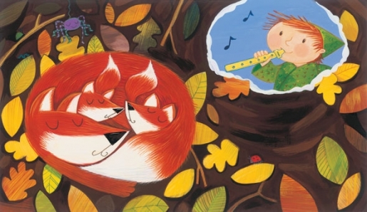 Foxes Published in Babybug magazine January 2011