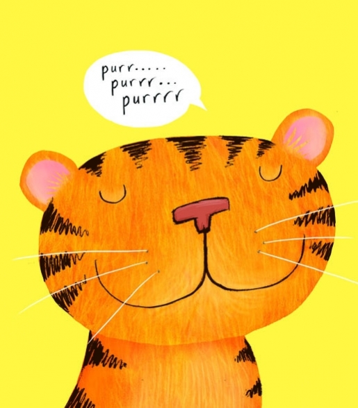 Happy tiger