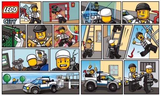 LEGO bank job