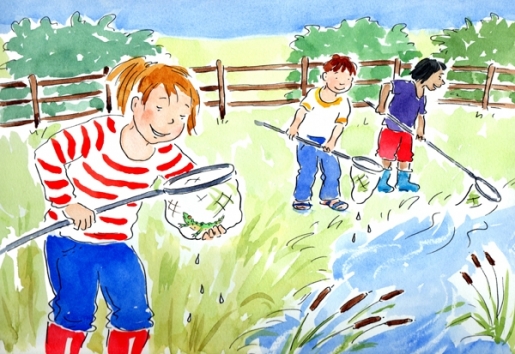 Pond-dipping