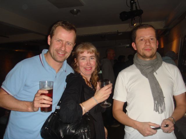 David, Siobhan and Adrian Johnson