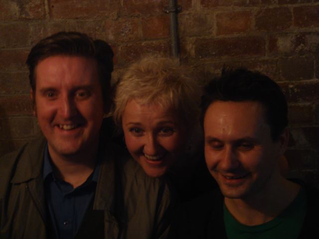 Here is how John (Modern Toss), Helen Rush (Agency Rush) and Carl Rush (Crush Design) look normally...