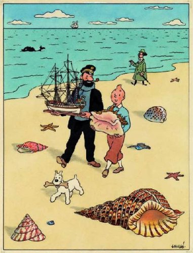 Illustration by Herge.