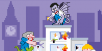 NHS Rampage: An experiment with satirical illustration