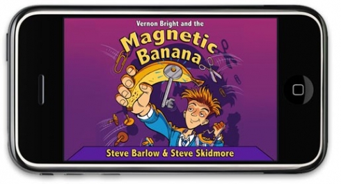 Vernon Bright and the Magnetic Banana, App cover image