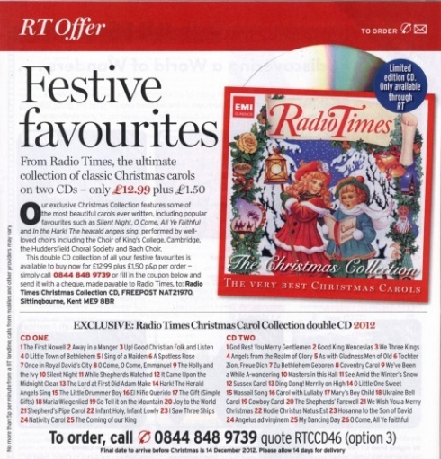 Radio Times Christmas covers