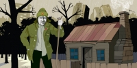 Peter Mac illustrates Peter and the Wolf for De la warr pavilion show
