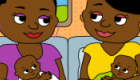 Illustrations for ‘Boost’ – a free downloadable mobile app providing HIV and sexual health content for community healthworkers across Southern Africa.