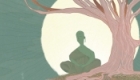 Illustration from The Little Buddha - Finding Happiness by Claus Mikosch