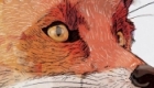 Fox in watercolour.